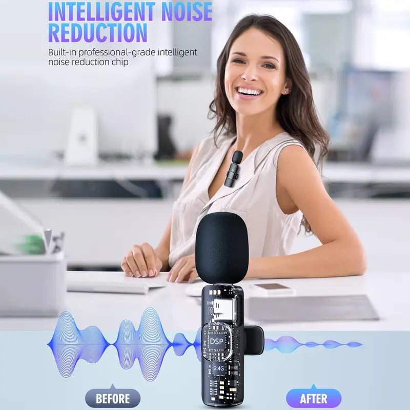 Foubeak 3 in 1 Wireless Microphone