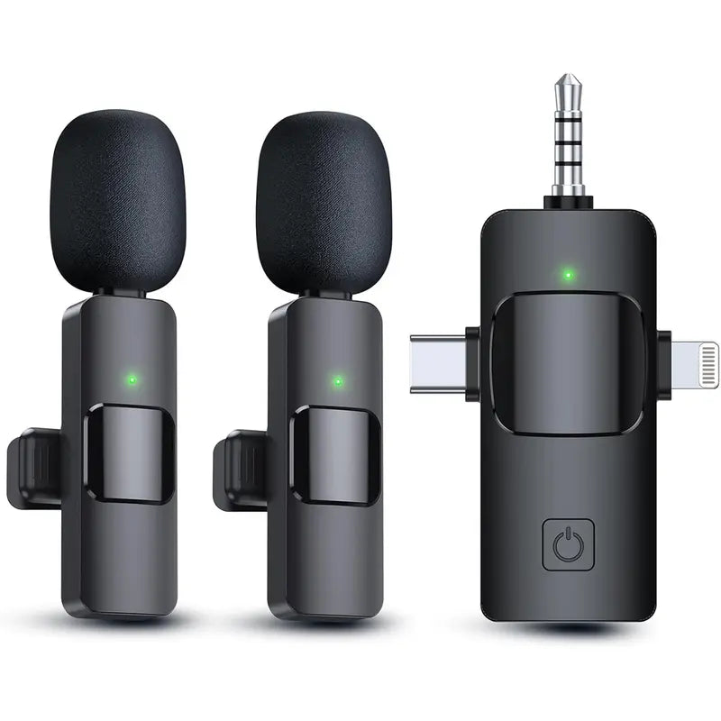 Foubeak 3 in 1 Wireless Microphone