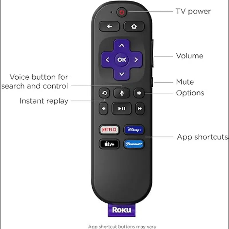 Express 4K+ | Roku Streaming Device 4K/HDR, Roku Voice Remote, Free & Live TV Roku Streaming Stick+ | HD/4K/HDR Streaming Device